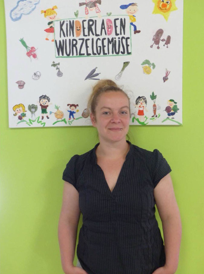 Portrait Kindergärtnerin Linda Hundt